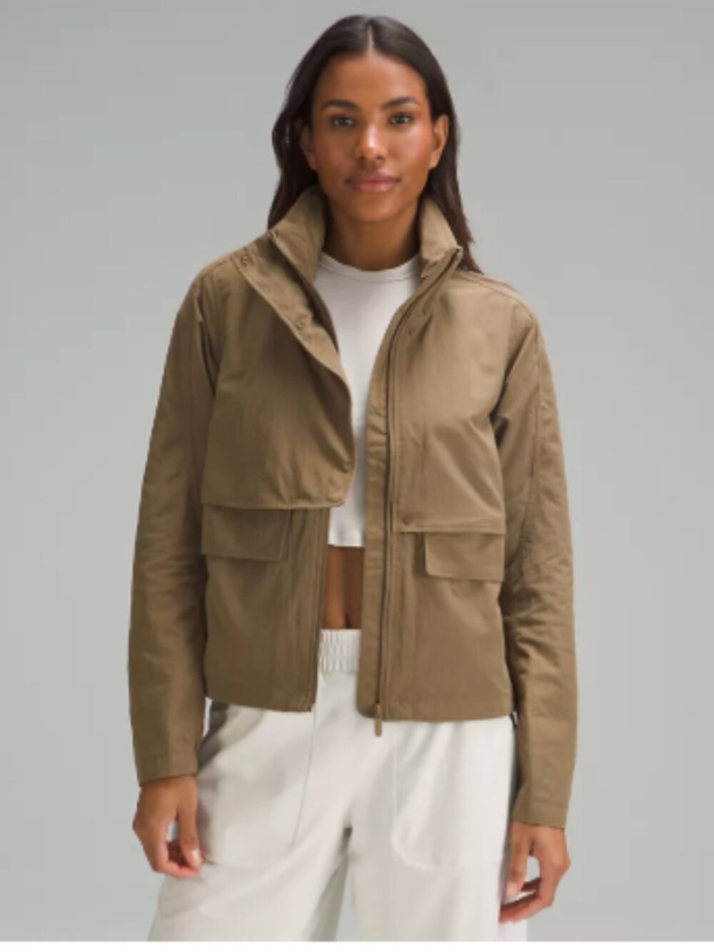 Lululemon Always Effortless Jacket in Artifact SZ 6, SOLD OUT